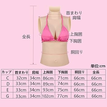 Amazon.co.jp: NZFZ シリコンバスト 人工乳房 偽乳 美乳 性転換